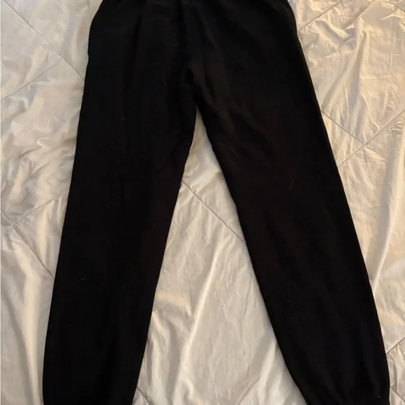 NBA Black Sweatpants Chicago Bulls Joggers - Picture 2 of 3